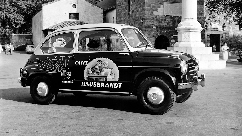 Early advertising by Hausbrandt Trieste